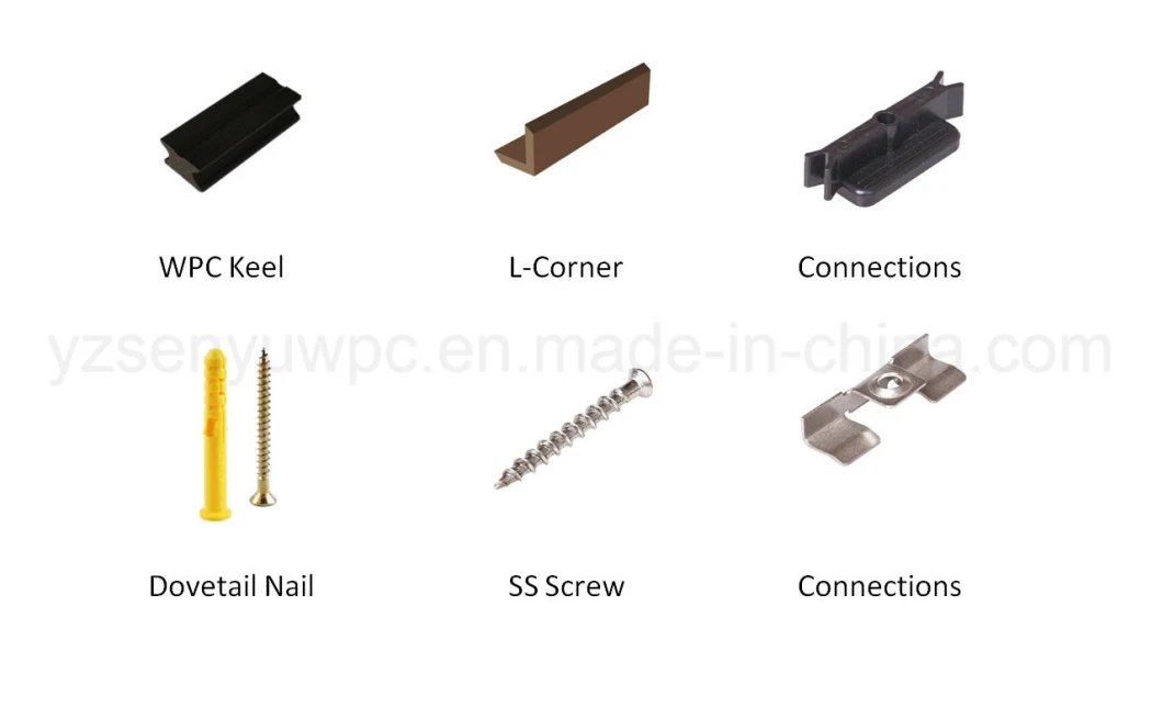 Anti-Aging WPC Keel Joist for Outdoor Decking Board